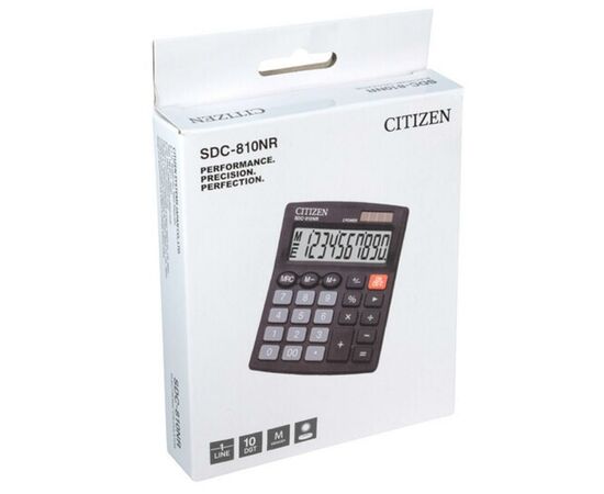 Калькулятор Citizen SDC-810NR, изображение 4 Калькулятор Citizen SDC-810NR, изображение 4
