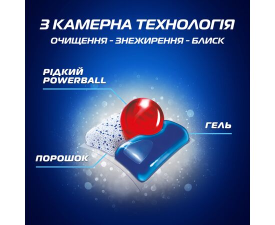 Таблетки для посудомоечных машин Finish Quantum Ultimate 40 шт (5900627090307), изображение 3 Таблетки для посудомоечных машин Finish Quantum Ultimate 40 шт (5900627090307), изображение 3