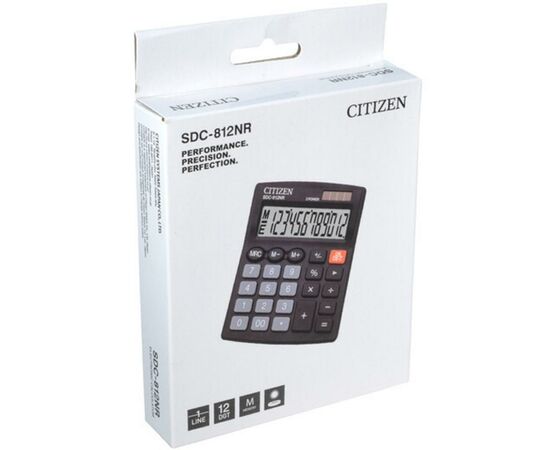 Калькулятор Citizen SDC-812NR, изображение 4 Калькулятор Citizen SDC-812NR, изображение 4