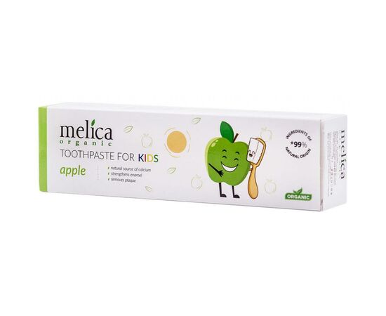 Детская зубная паста Melica Organic Яблоко 100 мл (4770416003600)