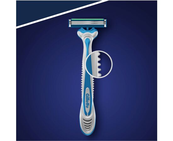 Бритва Gillette одноразовая Blue 2 Max 4 шт (7702018956661), изображение 4