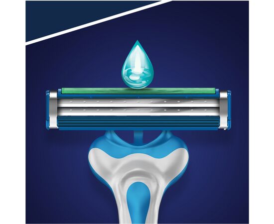Бритва Gillette одноразовая Blue 2 Max 4 шт (7702018956661), изображение 5