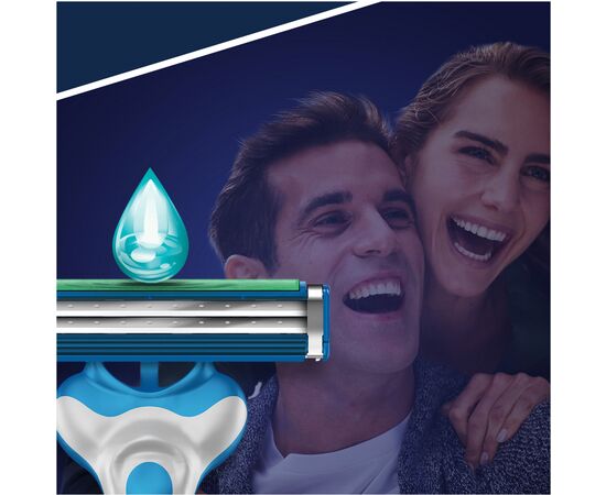 Бритва Gillette одноразовая Blue 2 Max 4 шт (7702018956661), изображение 6