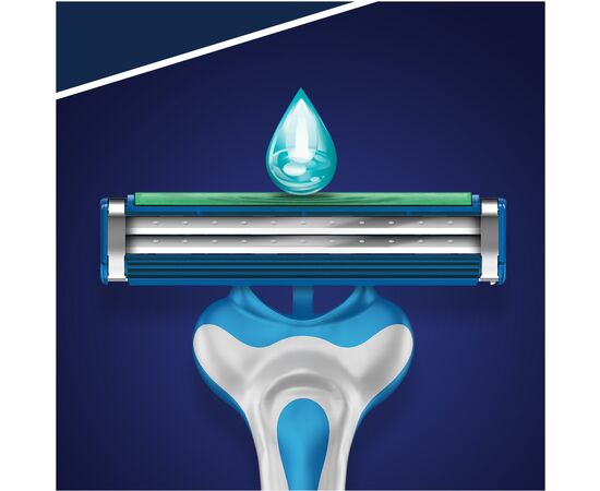 Бритва Gillette Blue 2 Max одноразовая 8 шт. (7702018956692), изображение 5 Бритва Gillette Blue 2 Max одноразовая 8 шт. (7702018956692), изображение 5