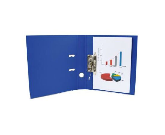 Папка - регистратор Delta by Axent double-sided PP 5 cм, assembled, blue (D1711-02C), изображение 2 Папка - регистратор Delta by Axent double-sided PP 5 cм, assembled, blue (D1711-02C), изображение 2
