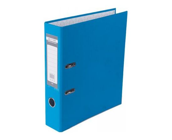 Папка - реєстратор Buromax А4, 70мм, JOBMAX PP, light blue, built-up (BM.3011-30c)