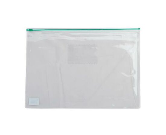 Папка на блискавці Buromax А5, plastic zipper green (BM.3947-04)