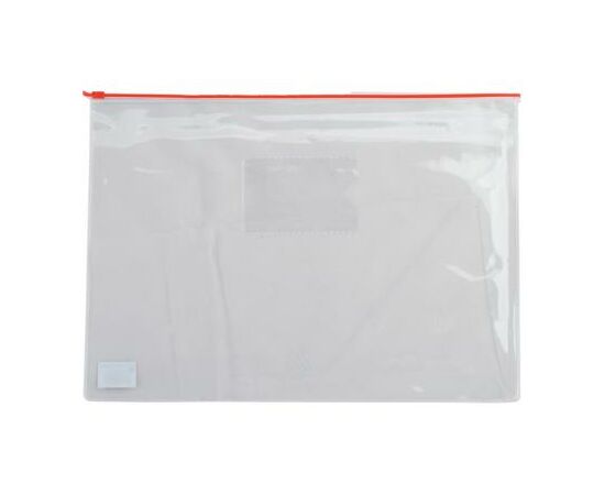 Папка на блискавці Buromax А5, plastic zipper red (BM.3947-05)