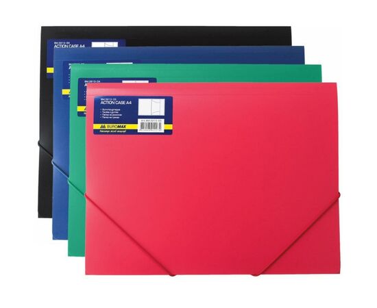 Папка на резинках Buromax А4, assorted colors (BM.3913-99)