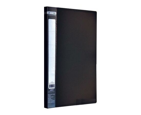 Папка з затиском Buromax А4 JOBMAX, black (BM.3401-01)