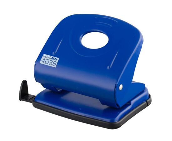 Дырокол Buromax metal, 30sheets, blue (BM.4038-02)
