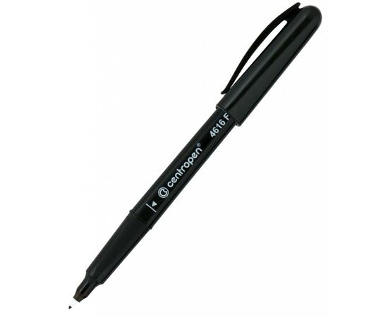 Маркер Centropen CD-Liner 4616 ergoline, 0,6 мм black (4616/01)