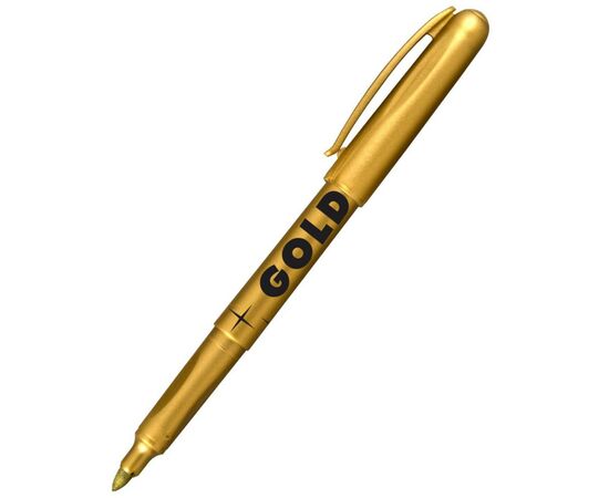 Маркер Centropen GOLD & SILVER 2690 B 1,5-3 мм, Gold color (2690/12)