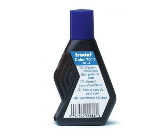 Фарба штемпельна Trodat 28мл, blue (7011-син)