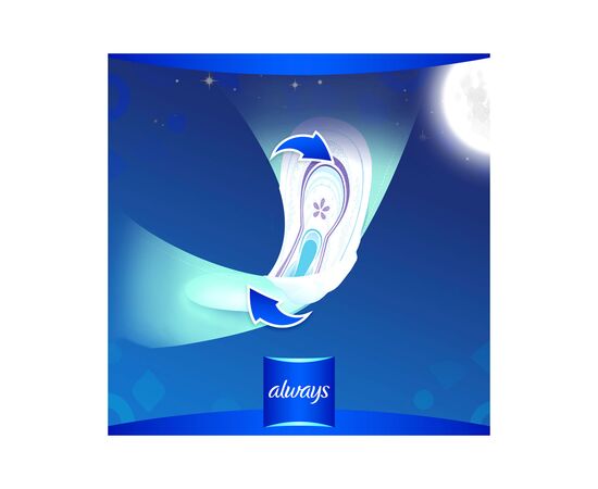 Гигиенические прокладки Always Ultra Night 7 шт (4015400041603), изображение 6 Гигиенические прокладки Always Ultra Night 7 шт (4015400041603), изображение 6