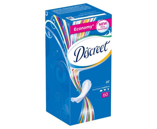 Ежедневные прокладки Discreet Air 60 шт (8001090161956)