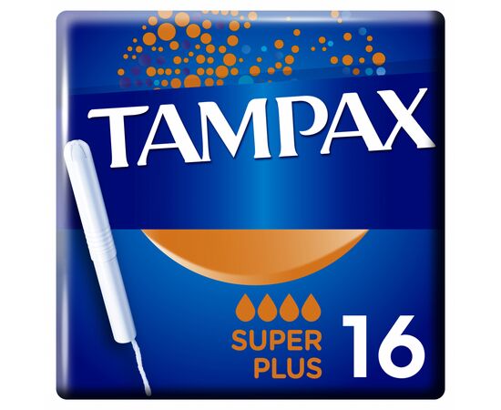 Тампоны Tampax Super Plus Duo с апликатором 16 шт (4015400075110)
