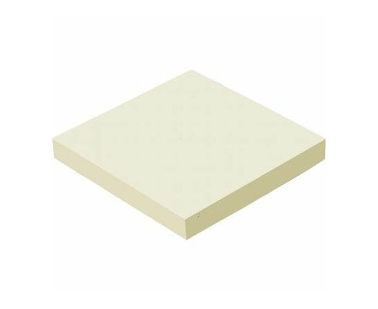 Папір для нотаток Buromax with adhesive layer 76х76мм, 100sheets, JOBMAX, yellow (BM.2312-01)