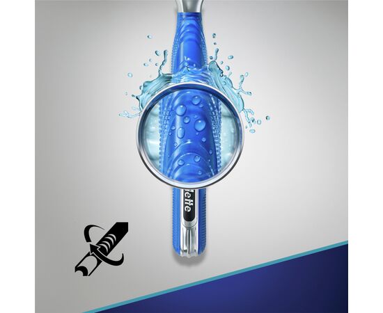 Бритва Gillette Mach3 Start с 3 сменными картриджами (7702018464005), изображение 7 Бритва Gillette Mach3 Start с 3 сменными картриджами (7702018464005), изображение 7