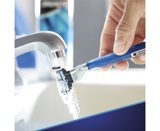 Бритва Gillette Mach3 Start с 3 сменными картриджами (7702018464005), изображение 8 Бритва Gillette Mach3 Start с 3 сменными картриджами (7702018464005), изображение 8