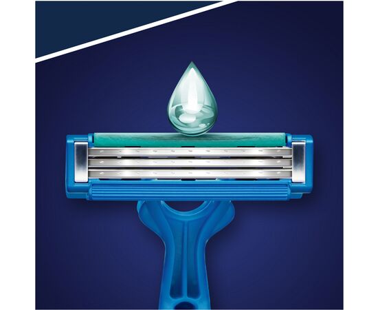 Бритва Gillette Blue Simple3 одноразовая 4 шт. (7702018429622), изображение 5
