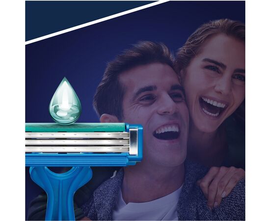 Бритва Gillette Blue Simple3 одноразовая 4 шт. (7702018429622), изображение 6