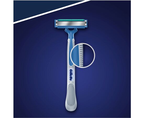 Бритва Gillette Blue Simple3, одноразовые, 8 шт (7702018429660), изображение 5