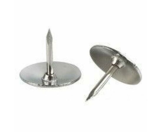 Кнопки Buromax nickel-plated, 50шт (BM.5105), изображение 2 Кнопки Buromax nickel-plated, 50шт (BM.5105), изображение 2
