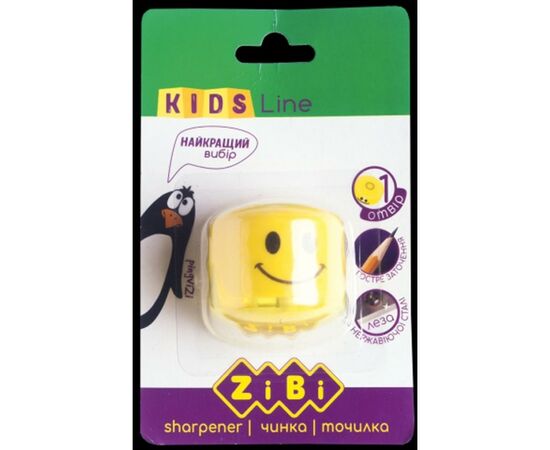 Точилка ZiBi SMILE, with a container, 1отв. (ZB.5533-1)