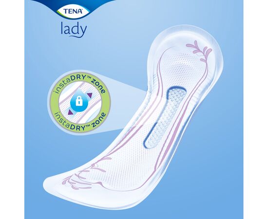 Урологические прокладки Tena Lady Slim Extra 20 шт. (7322540034936/7322541451299), изображение 7 Урологические прокладки Tena Lady Slim Extra 20 шт. (7322540034936/7322541451299), изображение 7