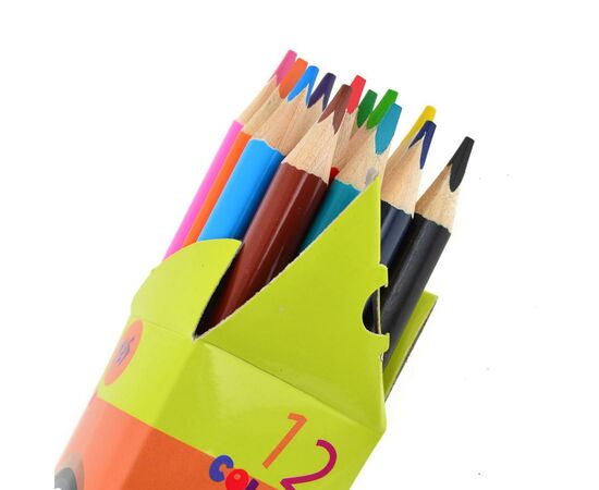 Карандаши цветные Yes Jumbo 12 цв (290370), изображение 2