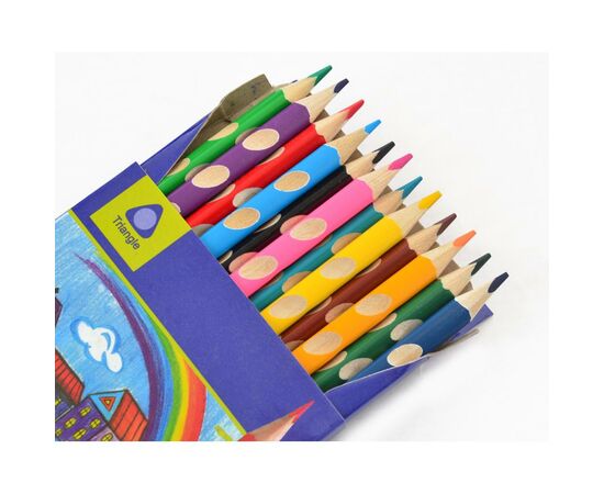 Олівці кольорові Yes Ergonomic 12 кол (290509), зображення 2