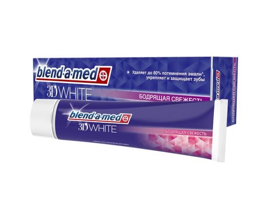 Зубна паста Blend-a-med 3D White Бадьориста Свіжість 100 мл (5013965612725)
