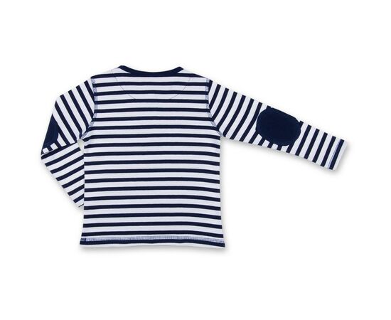 Кофта Breeze синя з білим у вузьку смужку (8107-86B-white-blue), зображення 2 Кофта Breeze синя з білим у вузьку смужку (8107-86B-white-blue), зображення 2