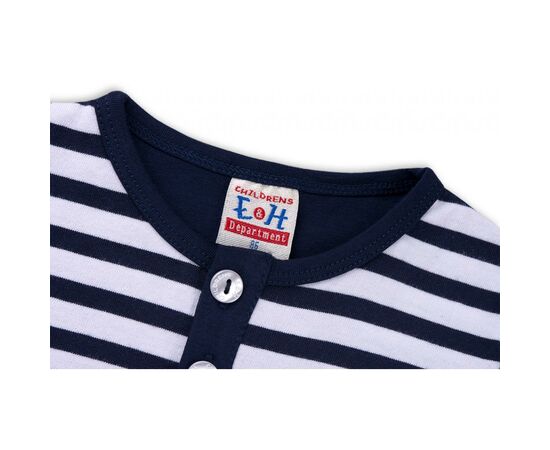 Кофта Breeze синя з білим у вузьку смужку (8107-86B-white-blue), зображення 3 Кофта Breeze синя з білим у вузьку смужку (8107-86B-white-blue), зображення 3