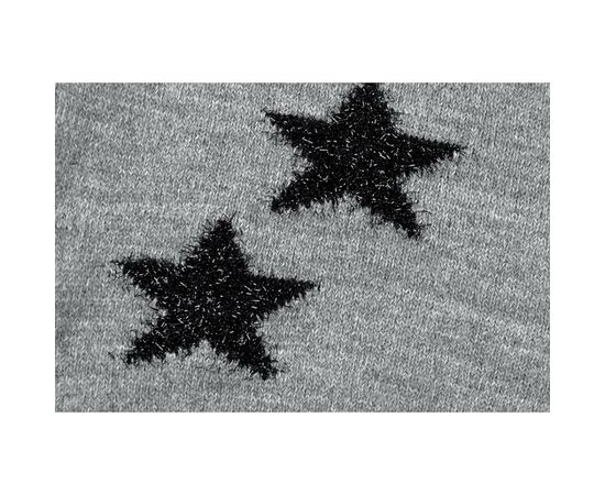 Кофта Breeze джемпер серый меланж со звездочками (T-104-98G-gray), изображение 4 Кофта Breeze джемпер серый меланж со звездочками (T-104-98G-gray), изображение 4