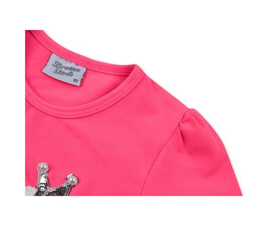 Кофта Breeze фуксия с сердечком (8095-98G-purple), изображение 3 Кофта Breeze фуксия с сердечком (8095-98G-purple), изображение 3