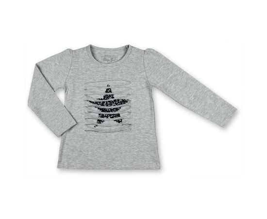 Кофта Breeze серая меланж со звездой (7979-104G-gray)