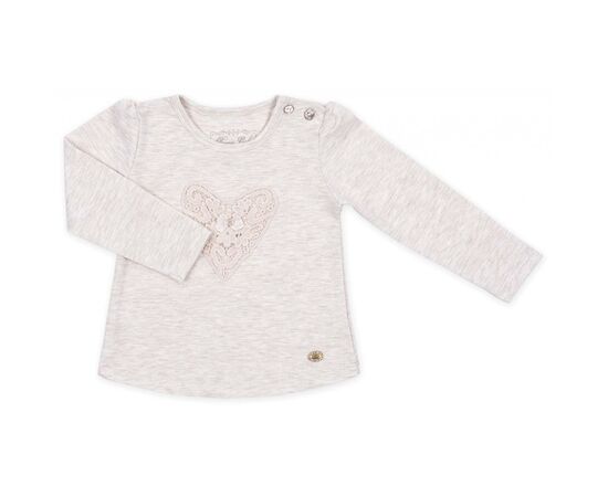Кофта Breeze з мереживним серцем (7883-80G-beige)