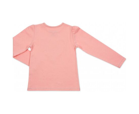 Кофта Breeze с сердцем и стразами (7885-116G-peach), изображение 2