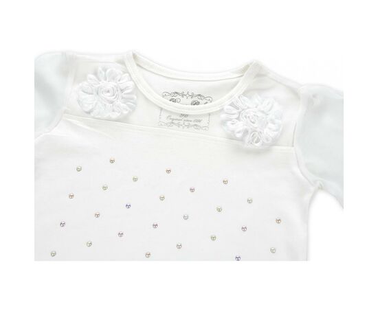 Кофта Breeze с шифоновыми рукавами и стразами (8840-98G-beige), изображение 3 Кофта Breeze с шифоновыми рукавами и стразами (8840-98G-beige), изображение 3