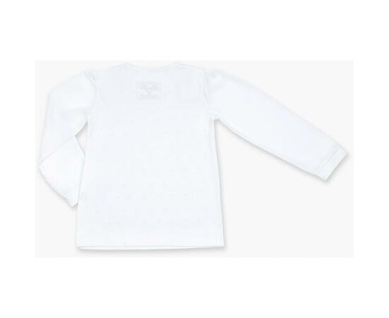 Кофта Breeze с шифоновыми рукавами и стразами (8840-92G-white), изображение 2 Кофта Breeze с шифоновыми рукавами и стразами (8840-92G-white), изображение 2