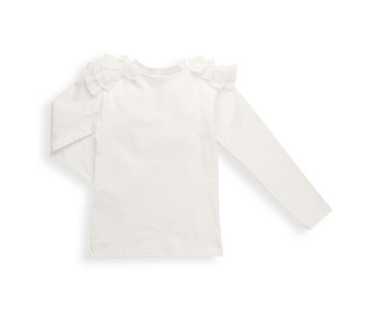 Кофта Breeze с шифоновыми рюшами (9270-152G-cream), изображение 2 Кофта Breeze с шифоновыми рюшами (9270-152G-cream), изображение 2