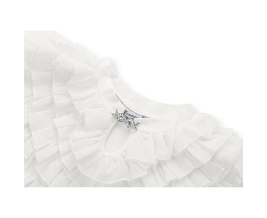 Кофта Breeze с шифоновыми рюшами (9270-164G-cream), изображение 3