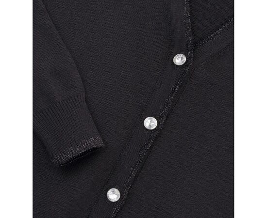 Кофта Breeze вязаная на пуговичках (V-1306-116G-black), изображение 4