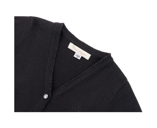 Кофта Breeze вязаная на пуговичках (V-1306-122G-black), изображение 3