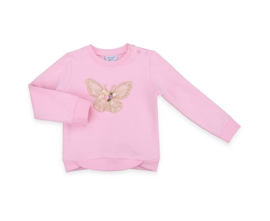 Кофта Breeze з мереживним метеликом (10086-104G-pink)