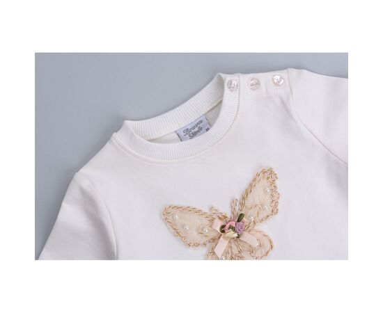 Кофта Breeze с кружевной бабочкой (10086-86G-beige), изображение 3 Кофта Breeze с кружевной бабочкой (10086-86G-beige), изображение 3