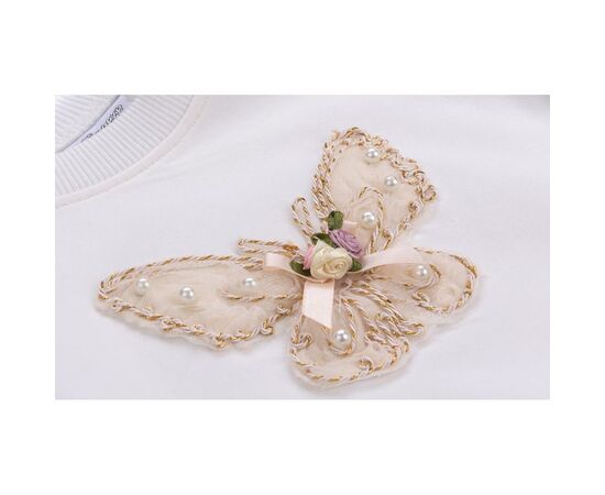 Кофта Breeze с кружевной бабочкой (10086-86G-beige), изображение 5 Кофта Breeze с кружевной бабочкой (10086-86G-beige), изображение 5