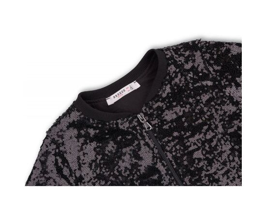 Кофта Breeze на молнии с пайетками (10022-116G-black), изображение 3 Кофта Breeze на молнии с пайетками (10022-116G-black), изображение 3